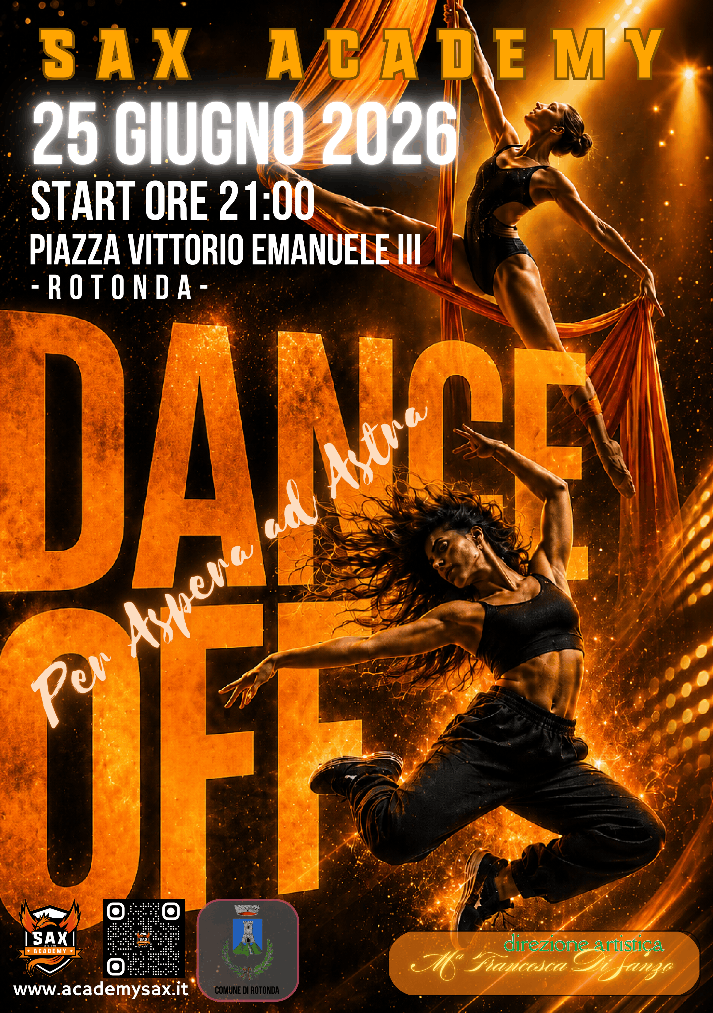 Locandina Saggio di Danza 2026